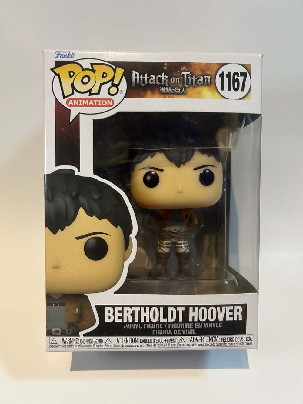 Funko Pop! Animation Attack on Titan Bertholdt Hoover #1167 Vinyl Figure